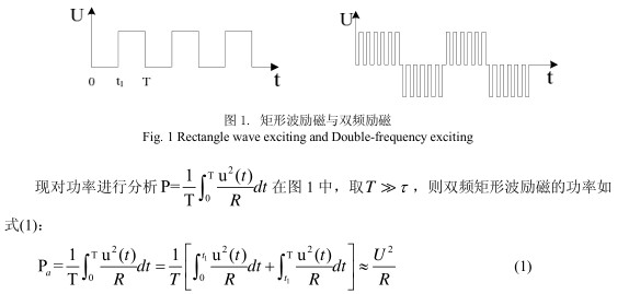 電磁流量計(jì)矩形波勵(lì)磁與雙頻勵(lì)磁